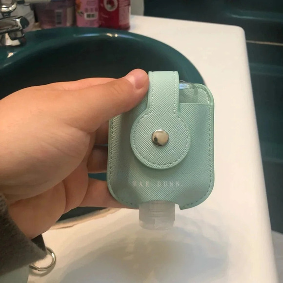 NEW RAE DUNN HAND SANITIZER KEYCHAIN - Picture 2 of 2